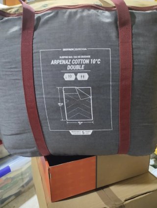 Sacco a pelo Decathlon Arpenaz Cotton Doppio