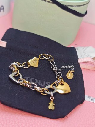 Pulsera TOUS Acero Inoxidable Bicolor