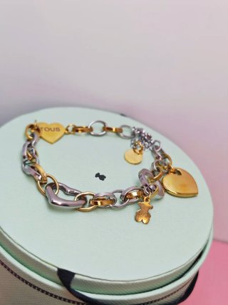 Pulsera TOUS Acero Inoxidable Bicolor