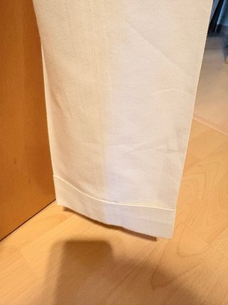 Pantalón vestir mujer Massimo Dutti color crema