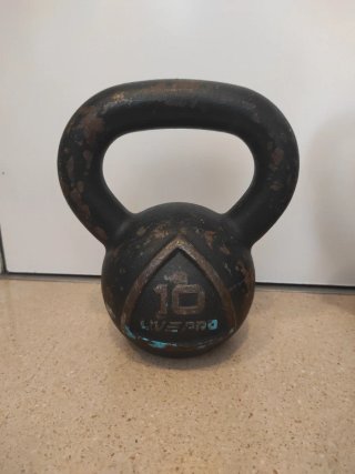 Lote 3 Kettlebell 10, 8, 6 kg