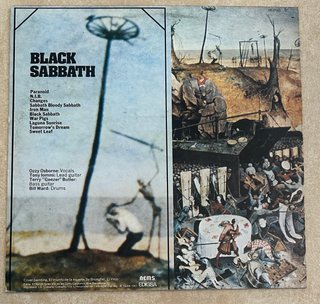 BLACK SABBATH VINILO LP GRANDES EXITOS ORIGINAL 81