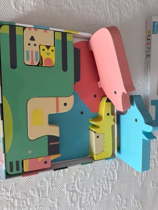 Puzzle madera animales Sophie Ledesma