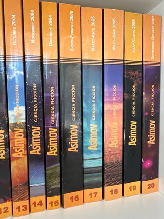 Colección 20 libros ciencia ficción: Asimov