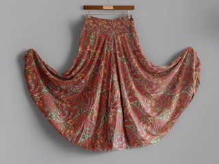 2 x 22 € Pantalón culotte fluido floreado