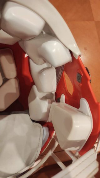 Casco Fútbol Americano Riddell Naranja