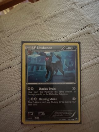 Umbreon Dark Explorers Carta Pokémon