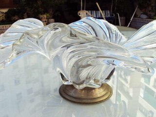 Centro de mesa cristal Italy