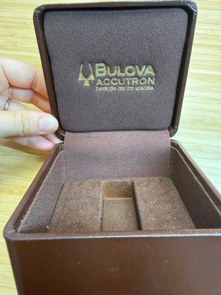 Scatola Bulova Accutron Vintage Uomo