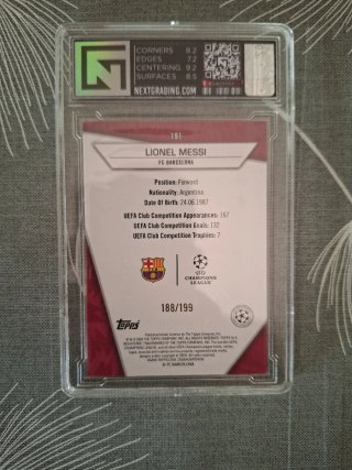 Lionel Messi Topps UCL Super-Stars