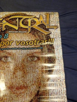 Poster discoteca central rock