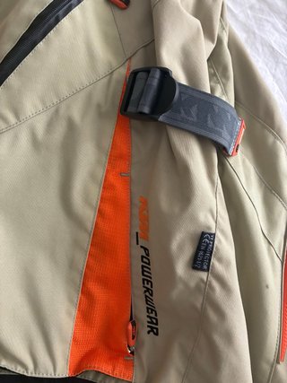 Chaqueta KTM Rally Talla XXL Beige/Naranja