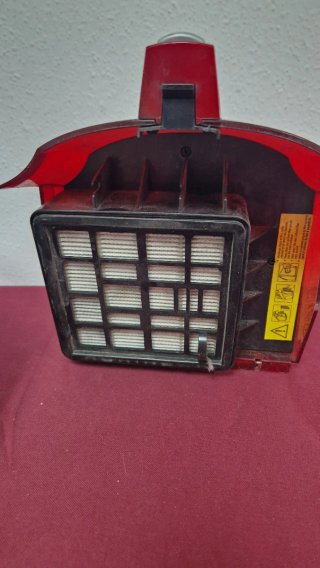 Aspirador Solac Bagless Rojo/Gris