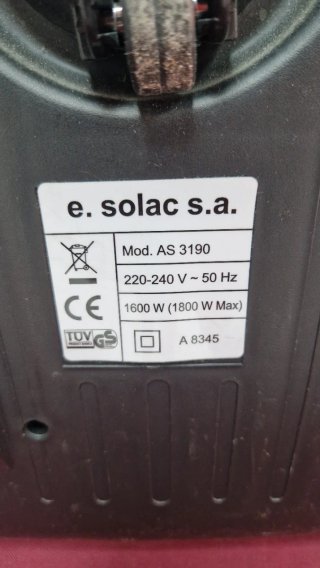 Aspirador Solac Bagless Rojo/Gris