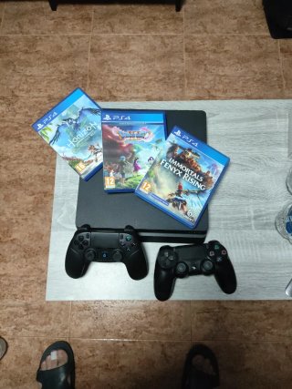 PS4 Slim 1TB Sony Negra