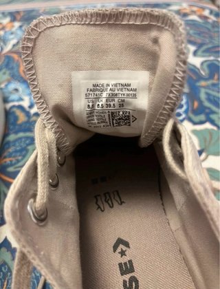 Converse Beige Talla 39.5