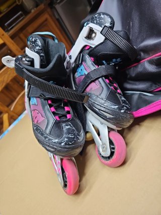 Patines en línea con bolsa
