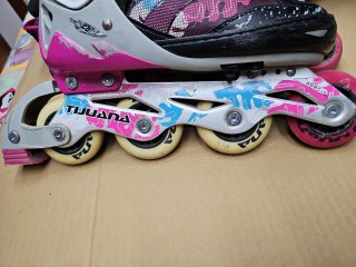 Patines en línea con bolsa