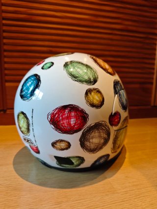 Casco Moto NZI Activy Scribble talla XS 58