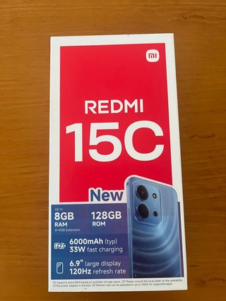 Xiaomi Redmi 15C 8GB/128GB con scatola