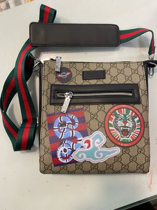 Bolso Cuero Multicolor