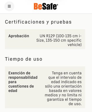 Silla Coche BeSafe iZi Flex FIX i-Size Negra