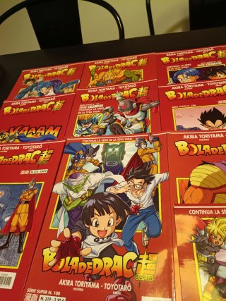 Comics bola de drac super.