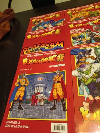 Comics bola de drac super.