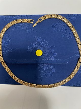 Collar Jenny Lane bañado en oro mujer