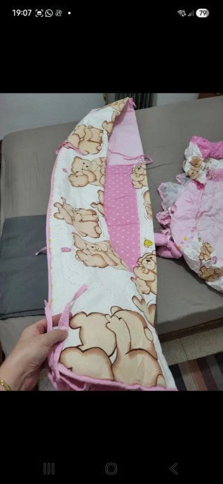 Ropa de cuna con ositos