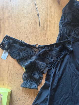 Picardías Negras Talla Única Verano