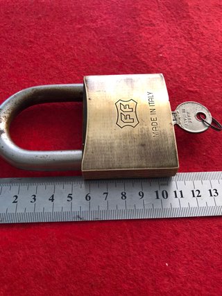 Candado XXL Antiguo Bronce FF ARCO TEMP