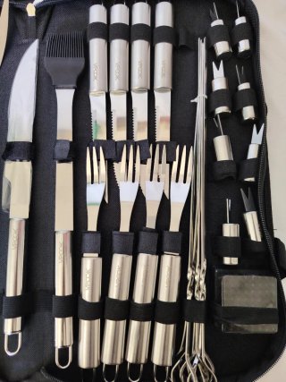 Kit Utensilios Barbacoa Maletín