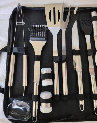 Kit Utensilios Barbacoa Maletín