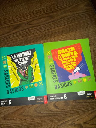 Libros de 6 de primaria sociales y naturaleza