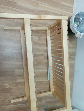 Banco Estantería zapatero Ikea Madera 79x50cm