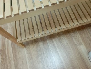 Banco Estantería zapatero Ikea Madera 79x50cm