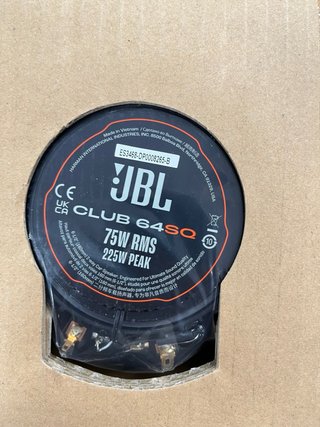 Altavoces JBL Club 64SQ Gen 3 Coche #008265