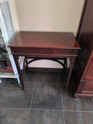 Escritorio antiguo secreter madera noble