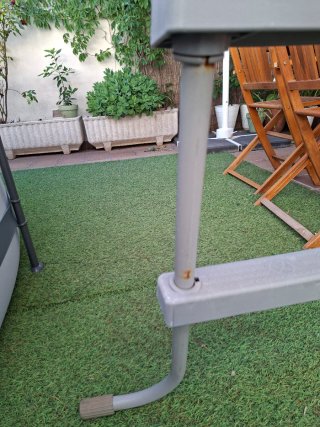 Escalera Piscina Bestway Gris