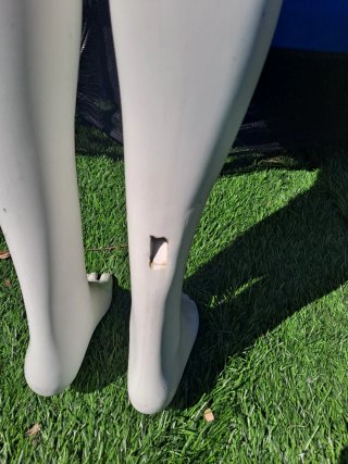 Maniquí de hombre con cabeza