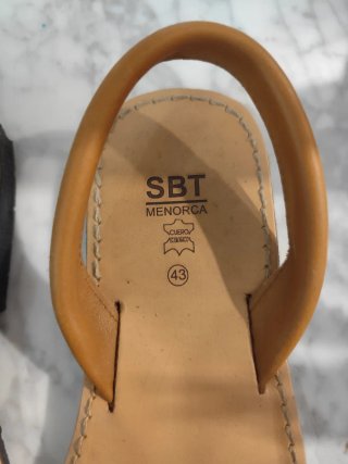 Menorquinas SBT Cuero Ecológico Talla 43