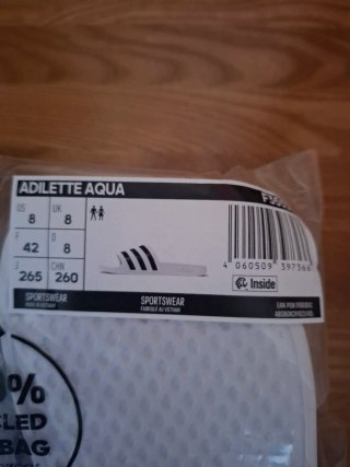 Adidas Adilette Aqua ciabatte taglia 42