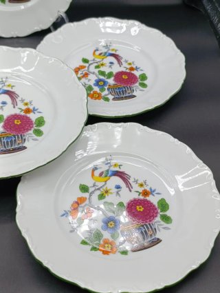 Set platos postre porcelana Bavaria