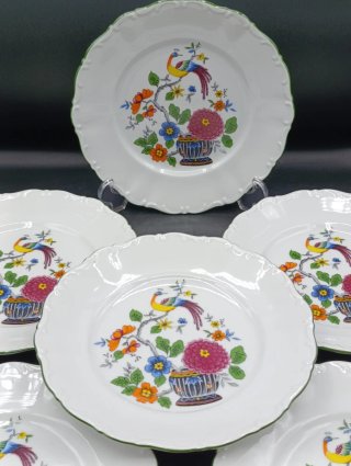 Set platos postre porcelana Bavaria