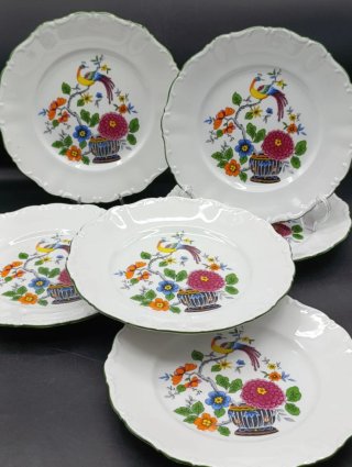 Set platos postre porcelana Bavaria