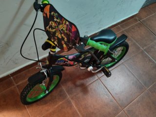 Bicicleta infantil Teenage Mutant Ninja Turtles