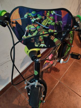 Bicicleta infantil Teenage Mutant Ninja Turtles