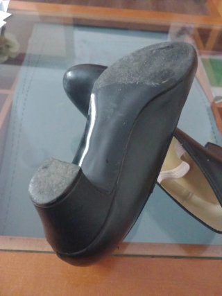 Zapatos de tacón negros para baile