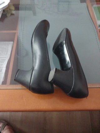 Zapatos de tacón negros para baile